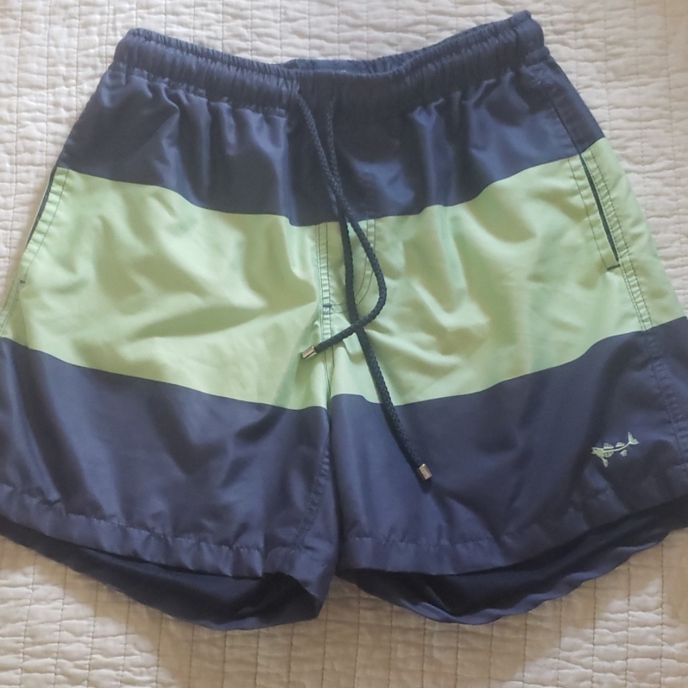 Coastal Cotto swim trunks fully lined unisex euc